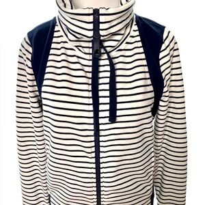 Lauren Ralph Lauren Women’s Cotton Blend Knit Jacket Size M Preppy Nautical